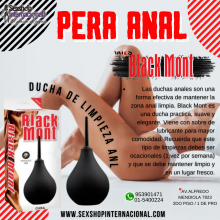 Ducha Enema Black Mont -sexshop los olivos